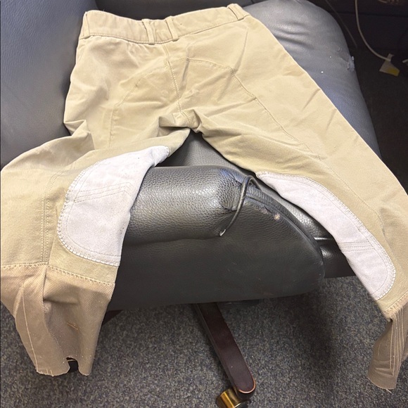 Tan Riding Pants - Picture 8 of 9